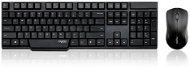 Rapoo 1830 čierny CZ - Set klávesnice a myši