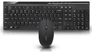 Rapoo X8100 černý CZ - Tastatur/Maus-Set