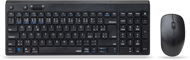 Keyboard and Mouse Set Rapoo 8050T Set CZ/SK - Set klávesnice a myši