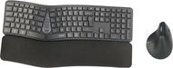 Rapoo 8810ME Set, tmavě šedý - CZ/SK - Set klávesnice a myši