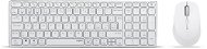 Rapoo 9700M set, biely – CZ/SK - Set klávesnice a myši
