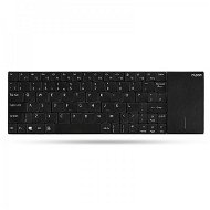 Rapoo E2710 Wireless Keyboard, touchpad, black - HU - Klávesnice