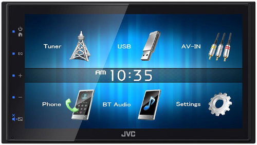 JVC KW-M24BT 2DIN - Car Radio - Main image