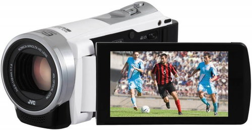 JVC GZ E305B white - Digital Camcorder - Fő fotó