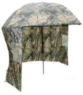 NGT Camo Brolly with Side Sheet 2.2m - Fishing Umbrella