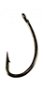 Zfish Teflon Hooks Curved Shank, Size 4, 10pcs - Fish Hook
