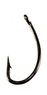 Zfish Teflon Hooks Curved Shank, Size 6, 10pcs - Fish Hook
