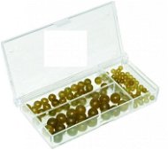 Extra Carp Rubber Beads Set, 4/6/8mm, 100pcs - Beads