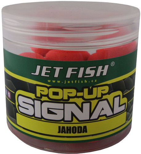 Jet Fish Pop-Up Signal Strawberry 20mm 60g - Pop-up Boilies - Main image