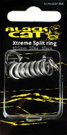 Black Cat Xtreme Split Ring 10,5 mm 50 kg 10 ks - Krúžok