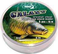 Katran Taper Mono Shock Leader Galaxy 0.30-0.57mm 5x15m Crystal Clear - Fishing Line