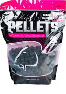 LK Baits Salt Black Hallibut Pellets 12mm 1kg - Pellets