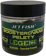 Jet Fish Boosterované pelety Legend Seafood + Slivka/Cesnak 12 mm 120 g - Pelety