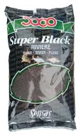 Sensas 3000 Super Black Riviere 1kg - Lure Mixture