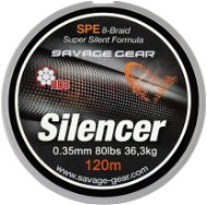 Savage Gear - HD8 Silencer Braid 0.35mm 80lbs 36.3kg 120m Green - Line