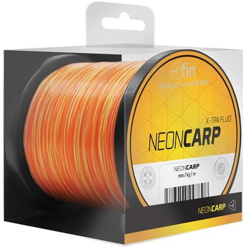 FIN Neon Carp 0.26mm 10.8lbs 600m Yellow-orange - Fishing Line