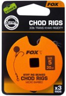 FOX Standard Chod Rigs Barbed Size 5 30lb 3pcs - Rig