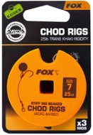 FOX Standard Chod Rigs Barbed Size 7 25lb 3pcs - Rig
