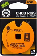 FOX Standard Chod Rigs Barbed méret: 8 25 lb 3 db - Horogelőke