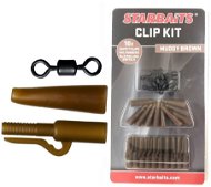 Starbaits Clip Kit Set, Muddy Brown, 10pcs - Assembly Kit