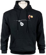 Carp´R´Us Mouthsnagger Hoody, size XXL Black - Sweatshirt