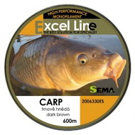 Sema Fishing Line Carp Dark Brown 0.30mm 11.9kg 600m - Fishing Line