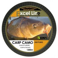 Fishing Line Sema Fishing Line Carp Camo Brown 0.28mm 9.85kg 1200m - Vlasec