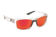 FOX Rage Sunglasses, Transparent Mirror Red - Glasses