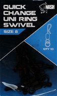 Nash Quick Change Uni Ring Swivel, 10pcs - Swivel