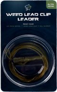 Nash Lead Clip Leader - Uni Ring Swivel, Weed Lead Clip & Tail Rubber, 0.75m - Assembly Kit