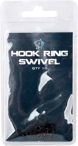 Nash Hook Ring Swivels 10ks - Obratlík - Hlavní obrázek