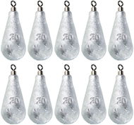 Suretti Pear Bomb with Swivel, 20g, 10pcs - Lead