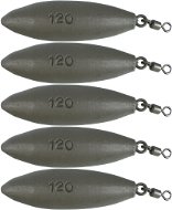 Suretti Carp ZIP Bomb Lead with Eye and Swivel, 120g, Coloured 5pcs - Lead