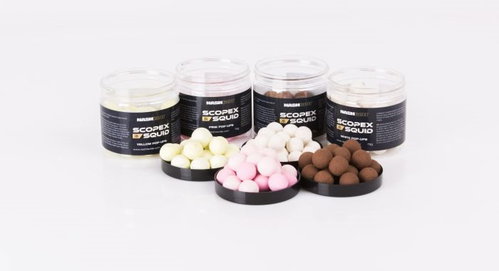 Nash Scopex Squid Pop Ups Yellow 15mm 75g - Pop-up Boilies - Main image