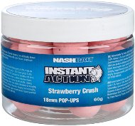 Nash Instant Action Strawberry Crush Pop Ups 18mm 60g - Pop-up  bojli