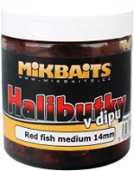 Mikbaits Halibutky v dipe Red fish 14 mm 250 ml - Pelety