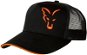 FOX Black & Orange Trucker Cap - Baseball sapka