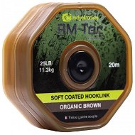 RidgeMonkey RM-Tec Soft Coated Hooklink 35lb 20m Brown - Line