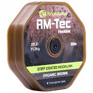 RidgeMonkey RM-Tec Stiff Coated Hooklink 35 lb 20 m barna - Fonott zsinór