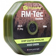 RidgeMonkey RM-Tec Stiff Coated Hooklink  35lb 20m zöld - Fonott zsinór