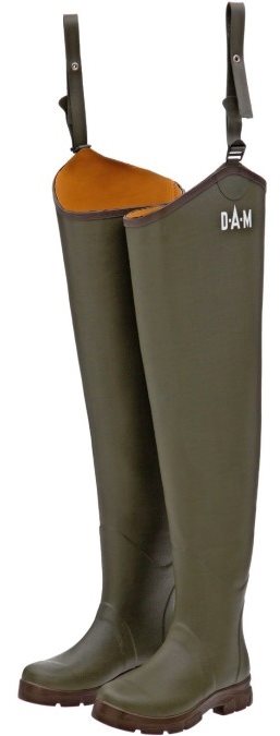 Rubber sales thigh waders