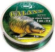 Katran Taper Mono Shock Leader Galaxy 0.28-0.47mm 5x12m Camo - Fishing Line