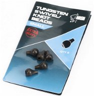 Nash Tungsten Swivel/Knot Beads, Small, 5pcs - Beads