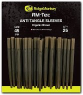 RidgeMonkey RM-Tec Anti Tangle Sleeves, 45mm, Brown, 25pcs - Sleeve