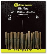 RidgeMonkey RM-Tec Anti Tangle Sleeves 25 mm Hnedý 25 ks - Prevlek