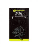 RidgeMonkey RM-Tec Quick Change Swivel, Size 8, 10pcs - Swivel