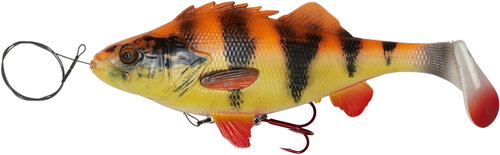 Savage Gear 4D Perch Shad 12.5cm 25g SS Albino - Rubber Bait - Main image