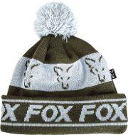 FOX Lined Bobble Hat Green/Silver - Sapka