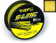 Black Cat S-Line 0,45 mm 50 kg/110 lbs 180 m Yellow - Fonott zsinór