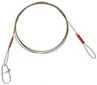 Cormoran 1×7 Wire Leader Loop and Snap Hook 6 kg 50 cm 2 ks - Lanko